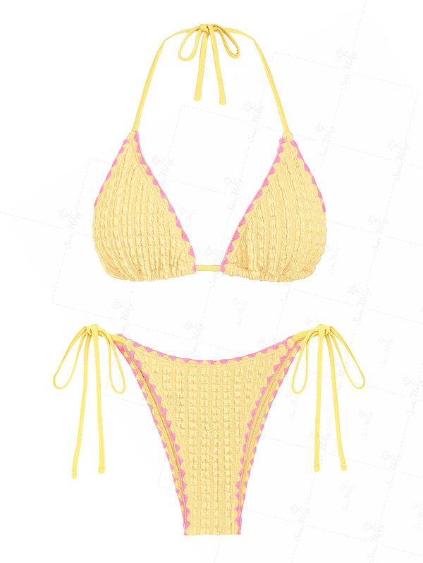 Irina | Conjunto de bikini de triángulo que define tu cintura