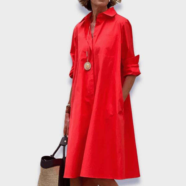 BETTINA™ | Vestido tipo polo elegante y casual