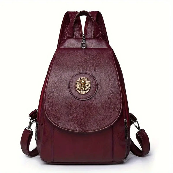 Mochila Vintage de Denim Ajustable Miras