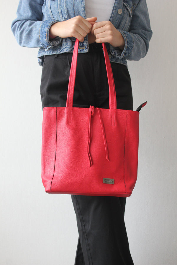 Cartera roja estilo Florencia