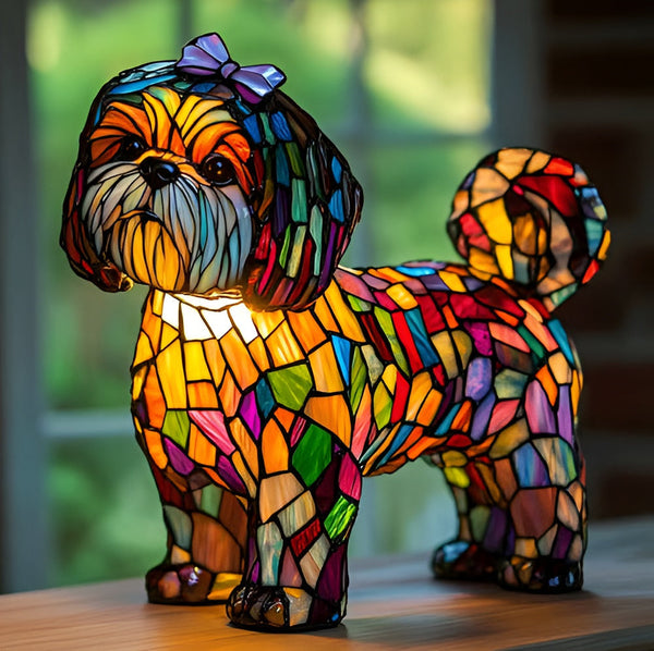 Nina | Lámpara para perros Magisk en vidrio de colores