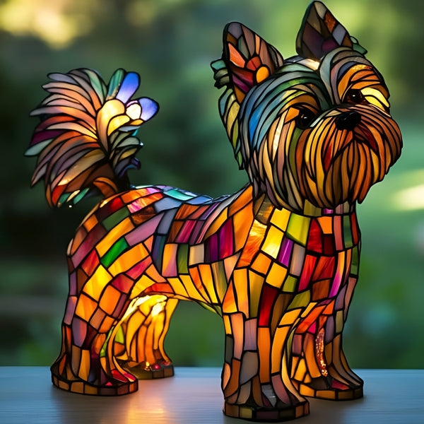 Lili | Lámpara para perros Magisk en vidrio de colores