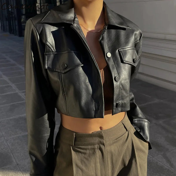 Elisa | Chaqueta de piel sintética elegante