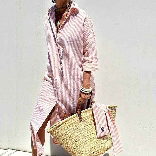 ARMELLE™ | Vestido de verano a rayas con estilo
