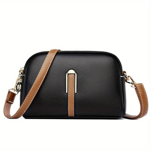Bolso bandolera Mila con patrón de grabado