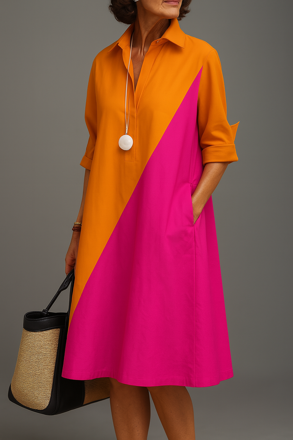 Helene - Vestido Midi Elegante para una Refinación Sin Esfuerzo