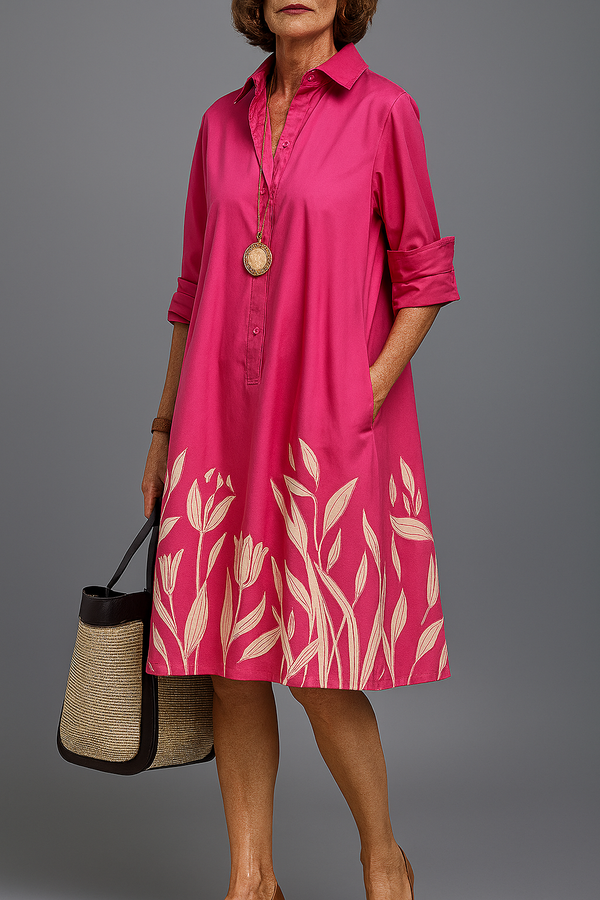 Liane - Vestido Midi Lujoso para una Elegancia Sin Esfuerzo