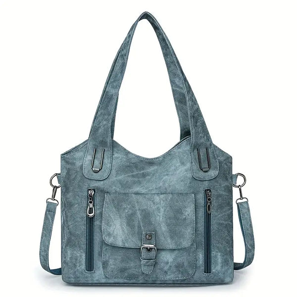 Amplia bolsa de hombro retro de Emilia