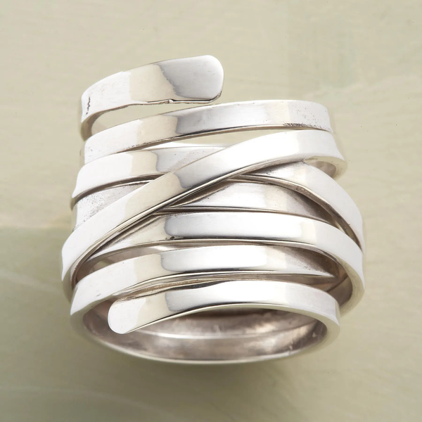 BLISS | Anillo vintage grueso en plata